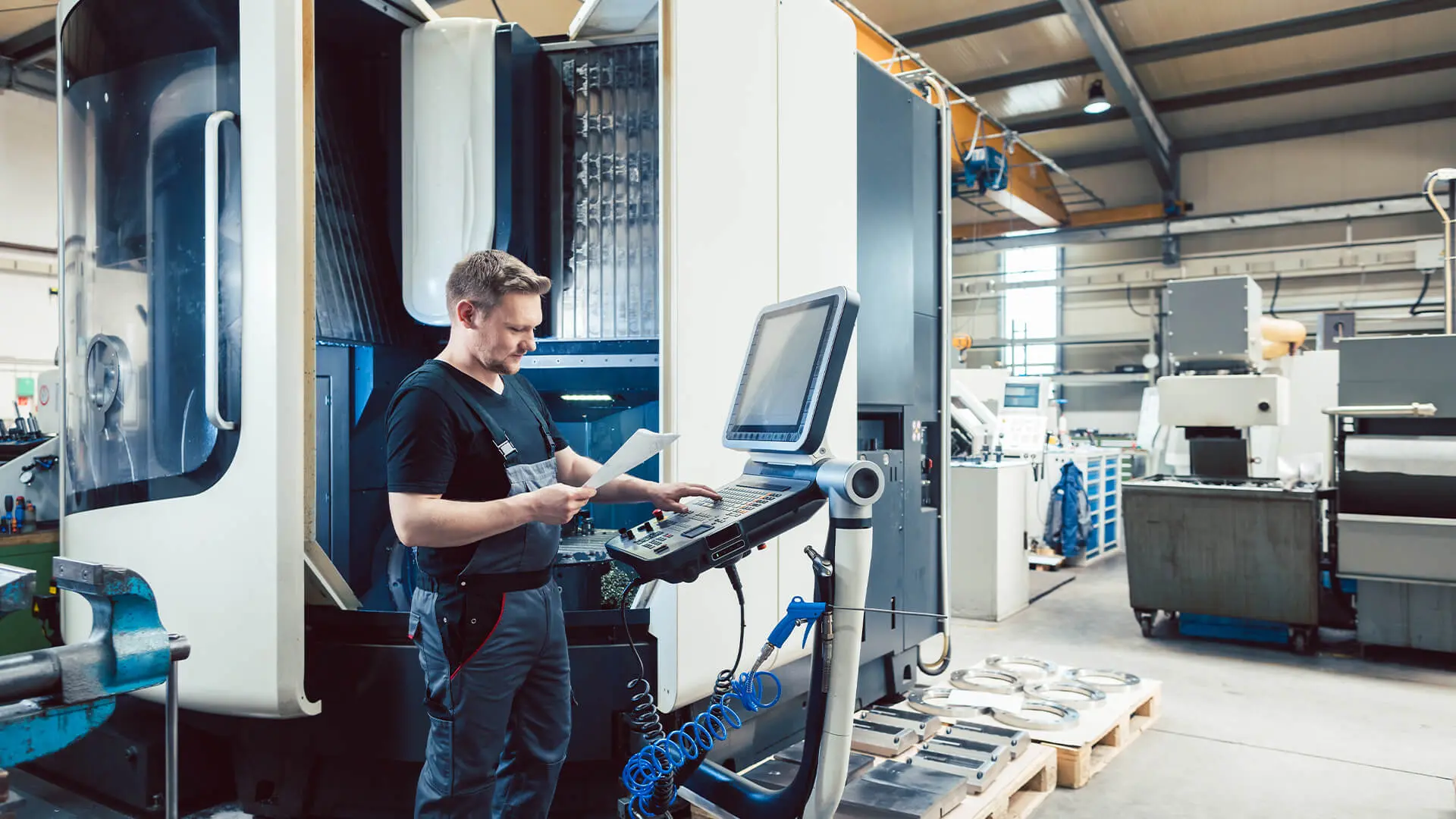 This Swedish shop specializes in metal and plastic cutting